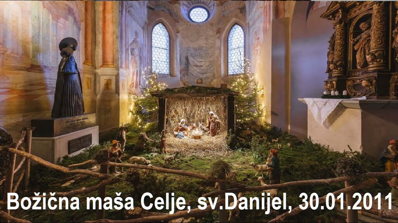 Božična maša v cerkvi sv. Danijela Celje 2011 - Cerkveni mešani pevski zbor France Gačnik iz Stranj