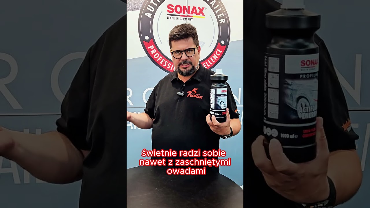 75 sekund z SONAX - Piana Actifoam #detailing  #paianaaktywna #mycieauta #myjnia  #75latsonax