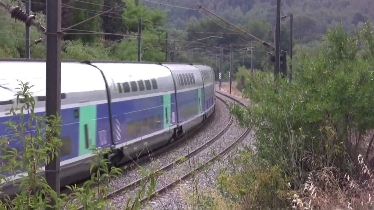 27. TRAINS ET TGV DANS LE SUD ... V ... part 2 ... HD