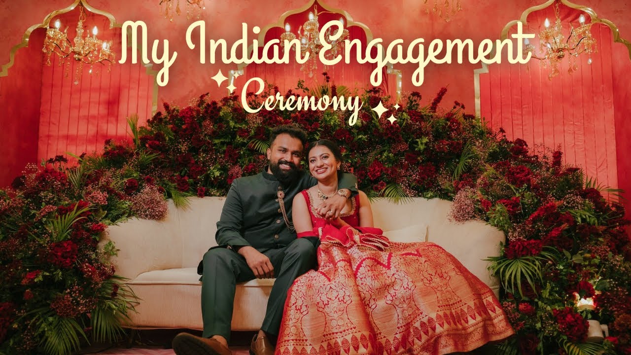 My Indian Engagement Ceremony ❤️🧿