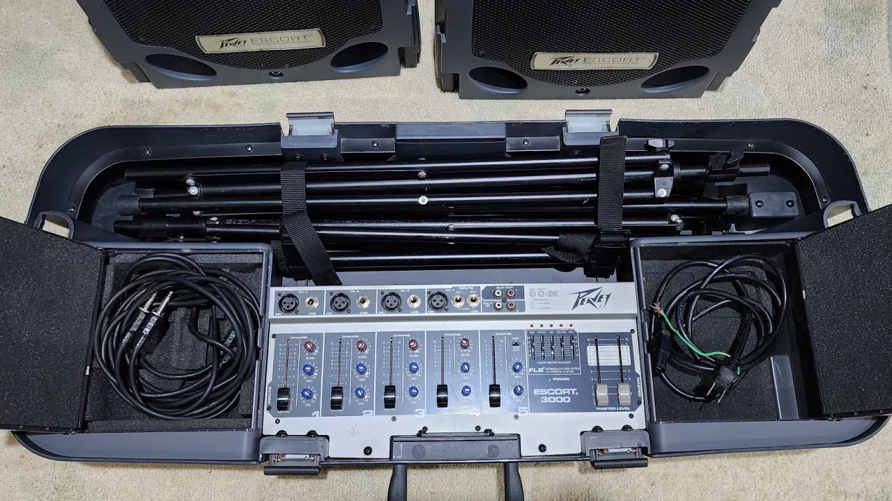 Loa h&aacute;t di đọng PEAVEY MODEL ESCORT 3000 USA AC-120V AE y&ecirc;u call-0926774777