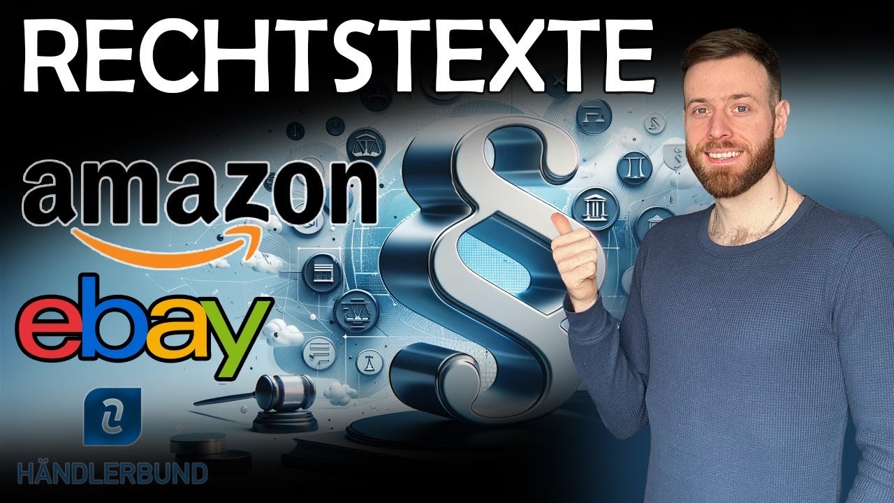 Rechtstexte für Amazon | eBay & Online Shop konfigurieren Händlerbund  Impressum AGBs Widerrufsrecht