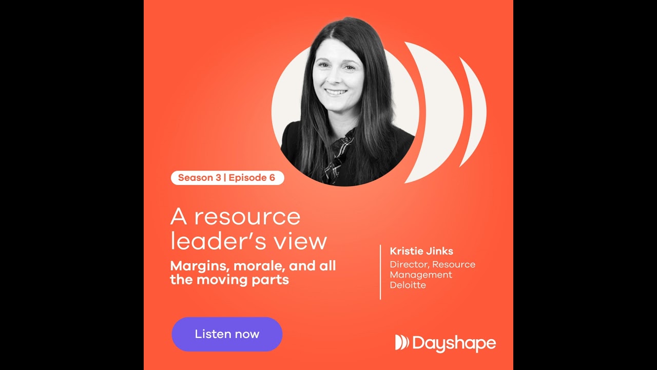 A resource leader&rsquo;s view: Margins, morale, and all the moving parts