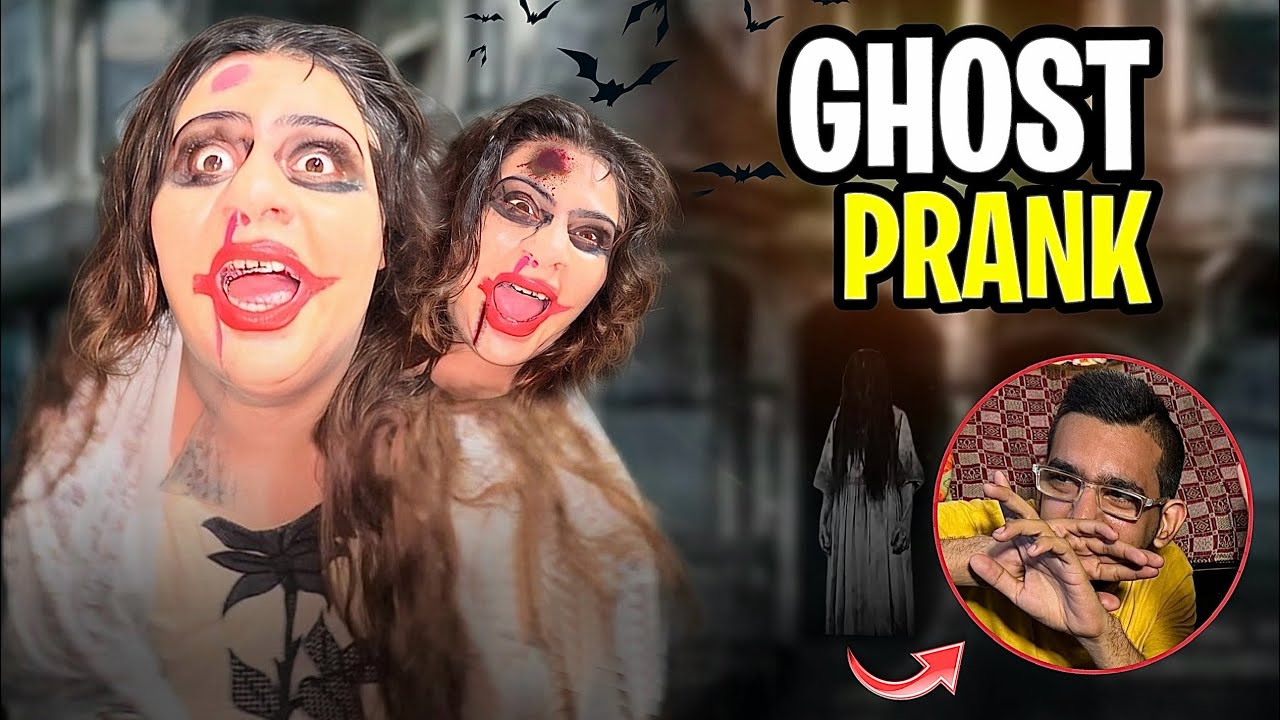 Ghost Prank | Fahad Hamad Ko Dara Diya | Horor prank vlog | Amara with life