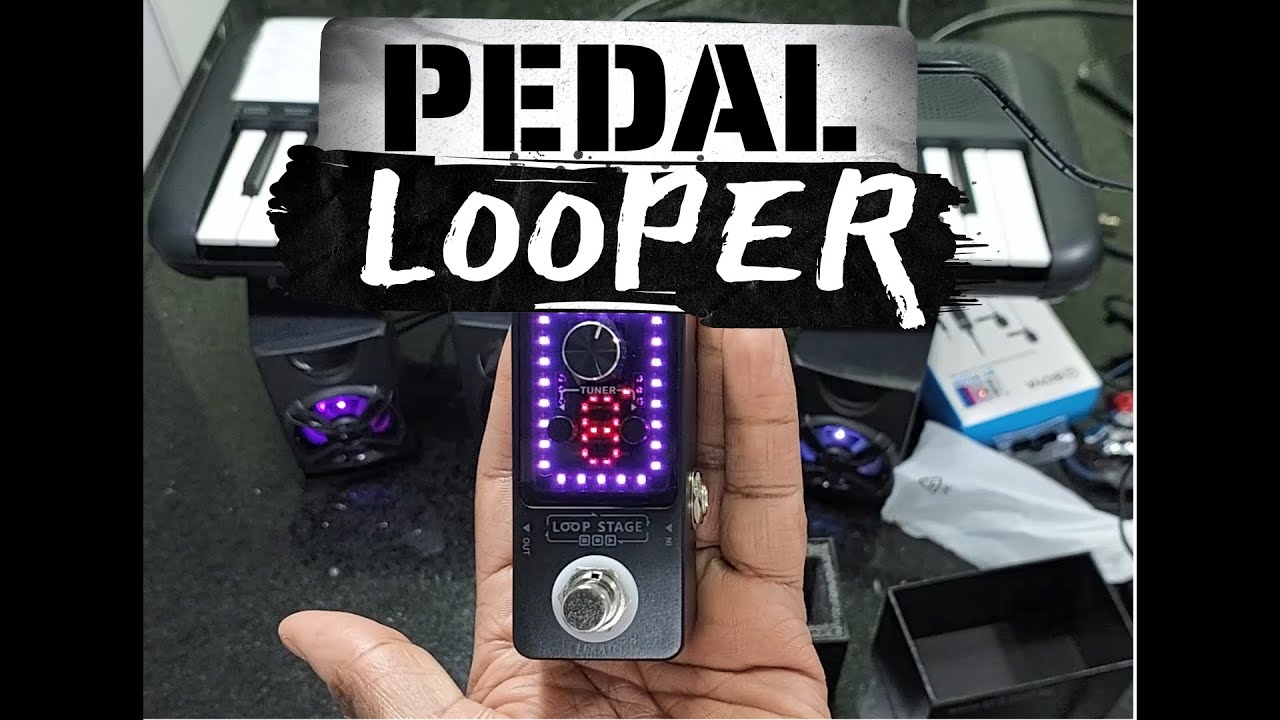 Pedal Loop Station Menos de R$ 200,00 - LEKATO Unboxing e Review - TUTORIAL COMPLETO - Demonstration