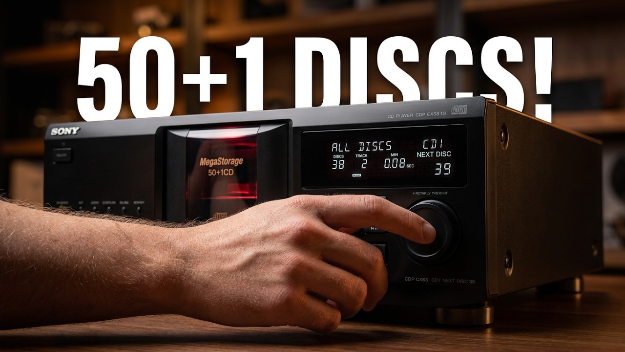 Sony CDP CX53 Compact Disc Player: the Ultimate CD Changer?