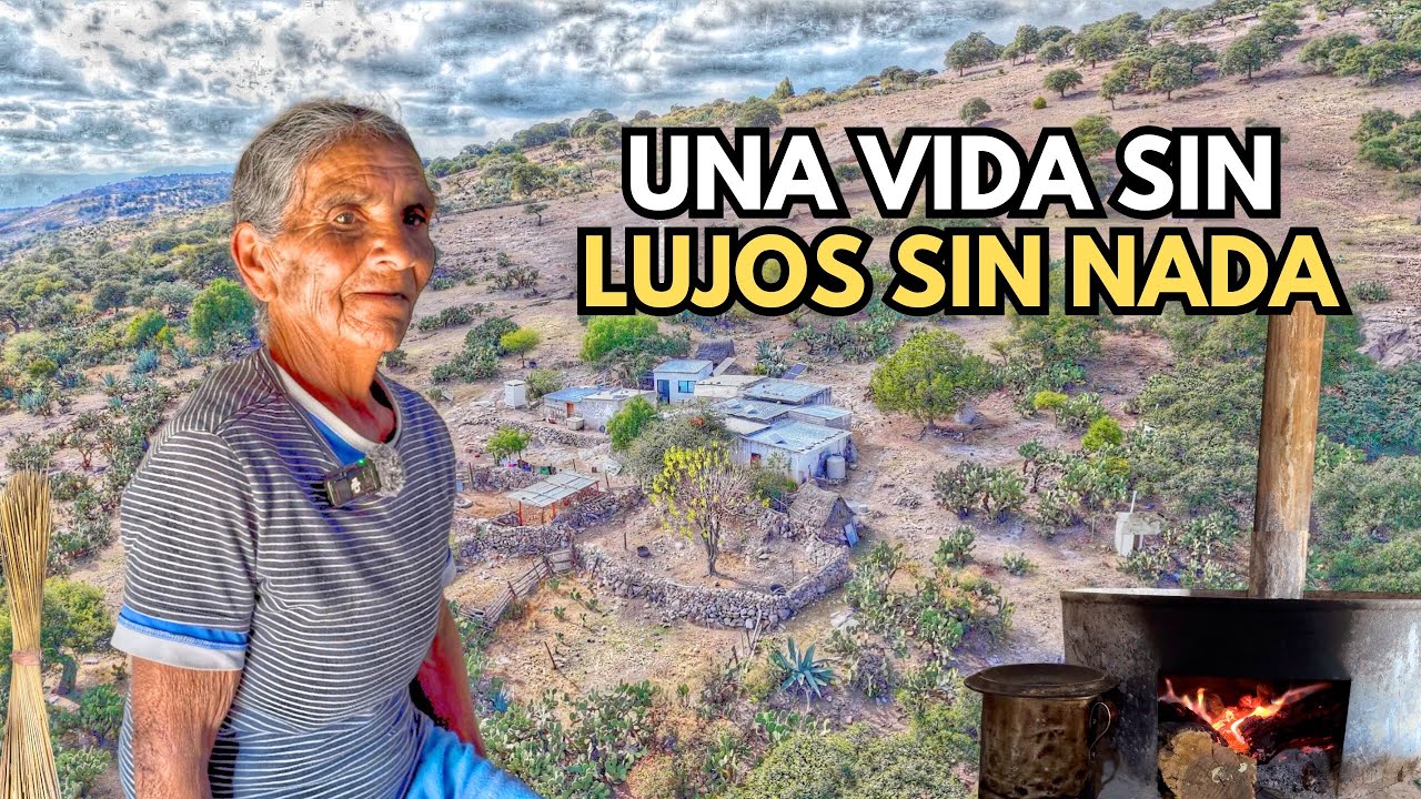 La Señora que VIVE Sin Lujos y SIN VECINOS, Aislada en la Montaña