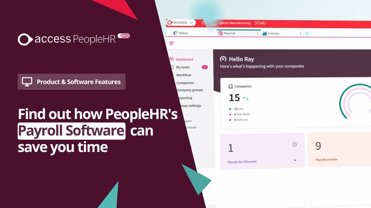 Find out how PeopleHR's Payroll Software can save you time