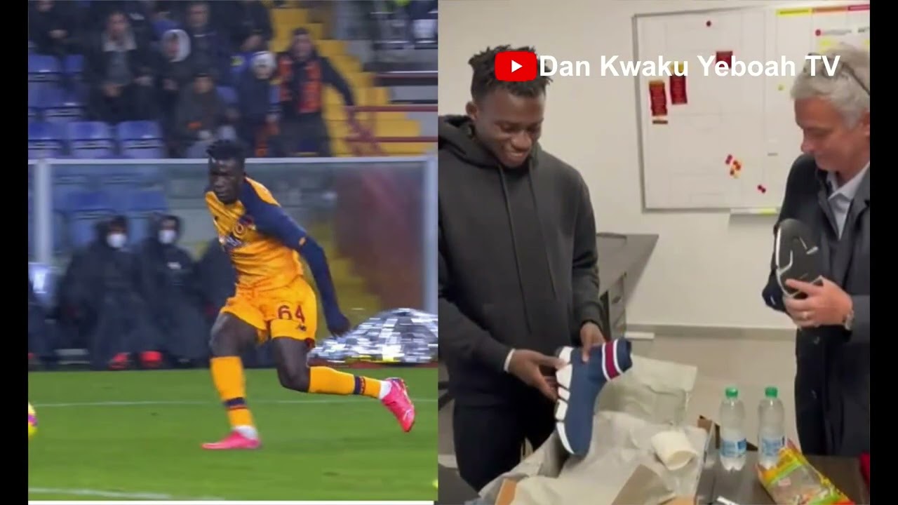Jose Mourinho Breaks Silence On Why He Bought Those Sneakers For Felix Afena.You Can&rsquo;t Hate Jose 😂