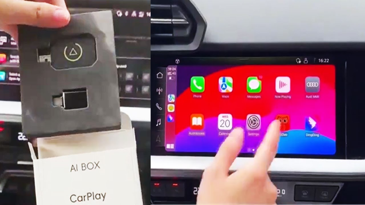 Unboxing 2-in-1 Wireless CarPlay & Android Auto Adapter Review Temu