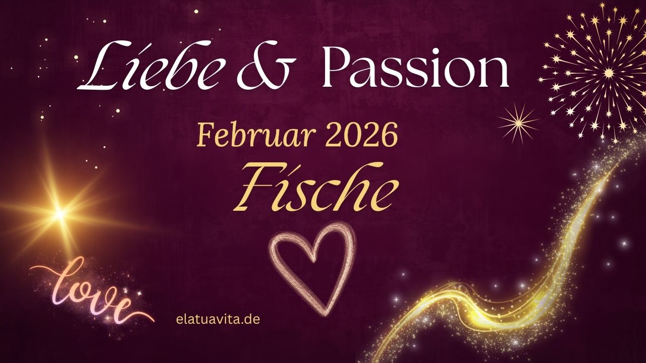 Fische ♓Februar 2026 ❤️🍀Die Liebe zu dir ist das EINZIGE das zählt!