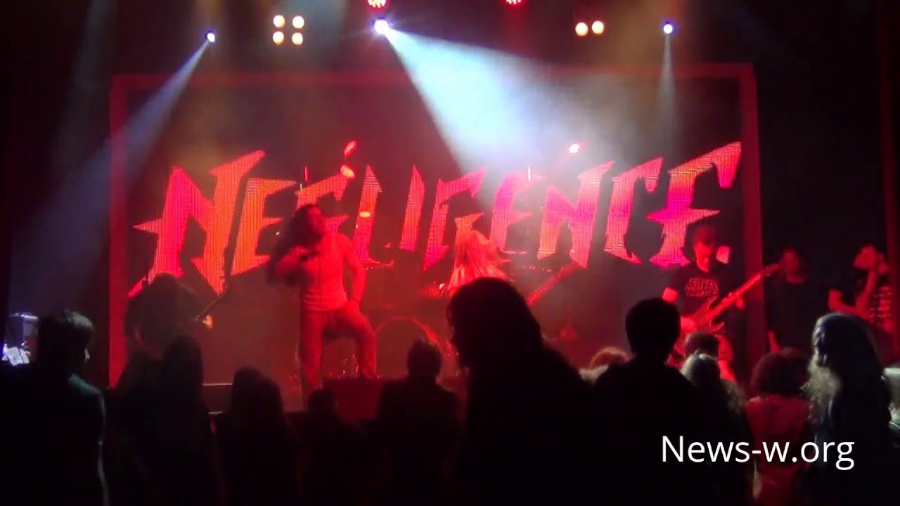 Negligence - live Moscow Teatr 23.02.2016