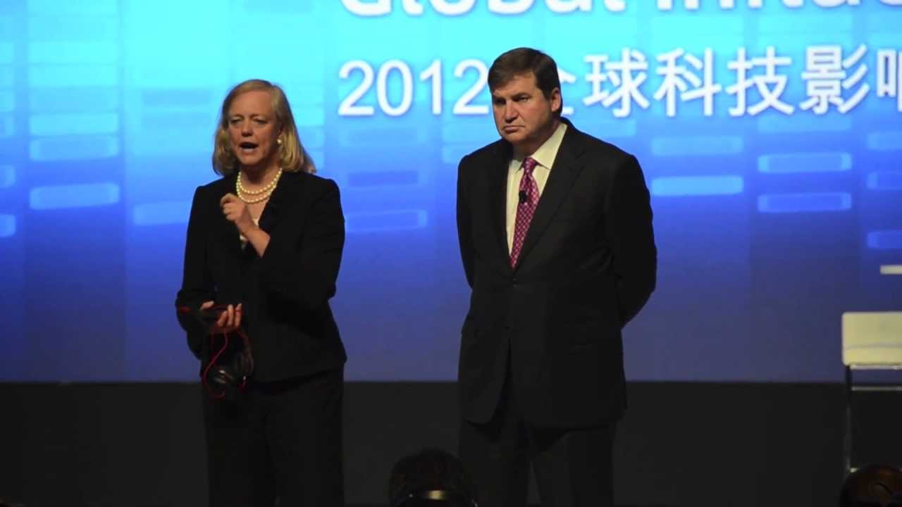 Meg Whitman on what she has done at HP as CEO (first 8 months)