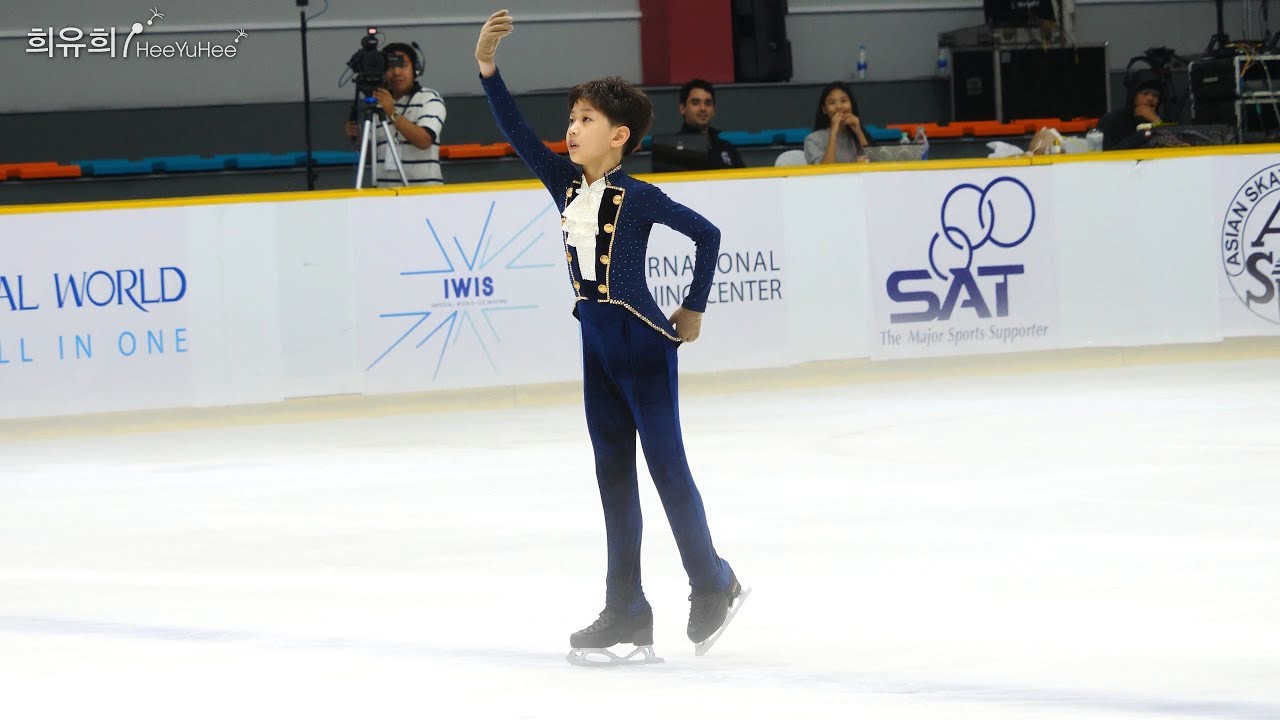 [4K60p] 2018 Asian Trophy (DAY2) Basic Novice Boys #04 이재근 Jae Keun LEE (KOR) FS (1st place)