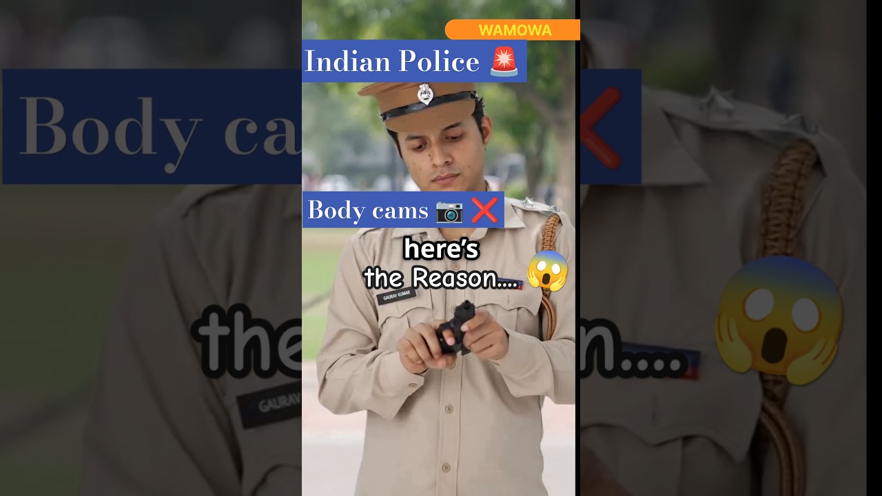 Why Don&rsquo;t Indian Police Have Body Cams? The Truth Might Shock You!
