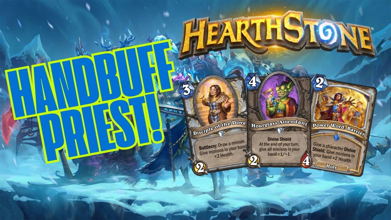 Hand Buff Priest, Control the Brawl! | Hearthstone Pre-Release Brawl