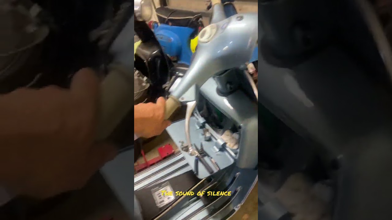 Electric Vespa Scooter Shows Full Power 