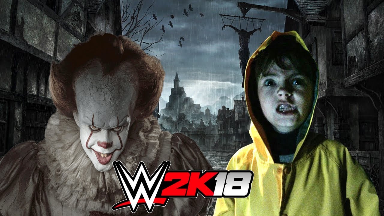 PENNYWISE vs GEORGIE! | WWE 2K18 Gameplay