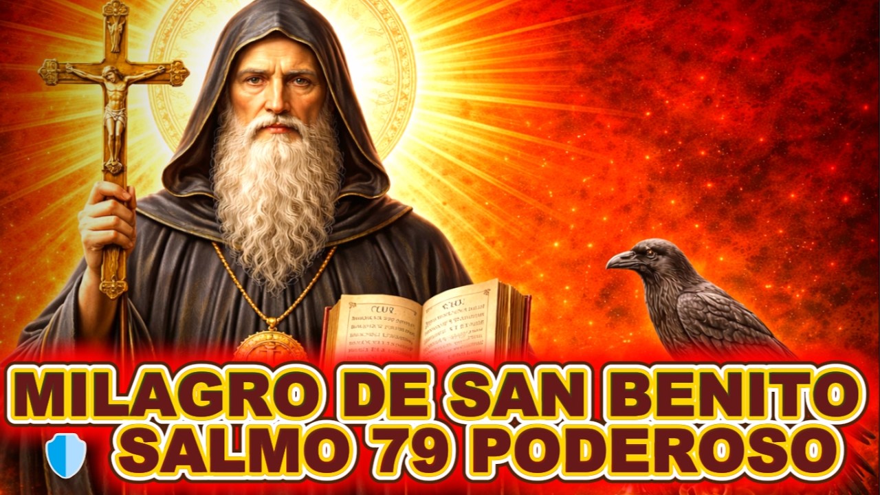Oración de San Benito con el Salmo 79 La Más Poderosa para Romper Hechizos y Vencer a los Enemigos