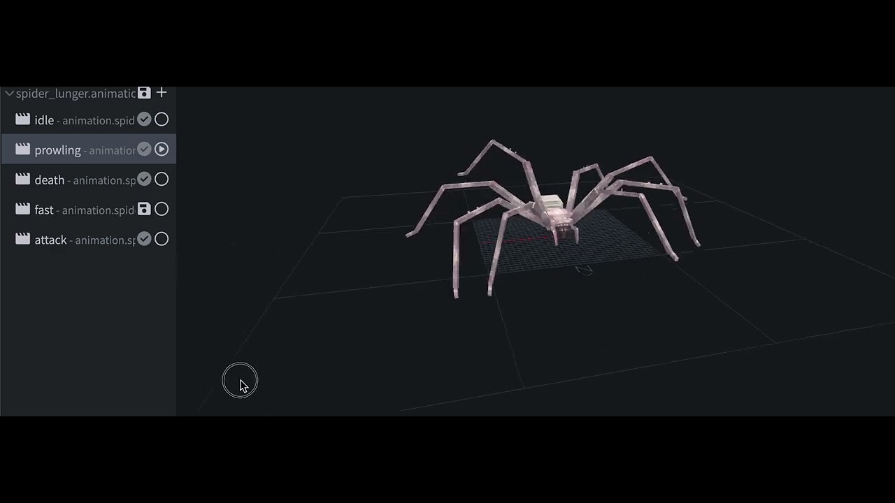 Spider Lunger (giant huntsman) animations+variants - Arthropod Phobia Expansions 4.6