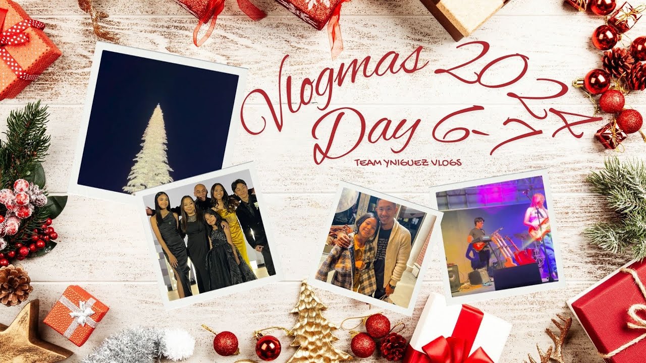 Vlogmas 2024 Day 6 & 7: Dylan Performs at First Friday | TeamYniguez Vlogs