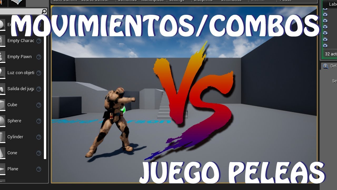 Unreal Engine 4: Movimientos/Combos juegos peleas