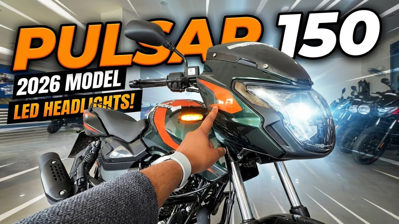 Bajaj Pulsar 150cc Single Seat 2026 Edition: New LED Headlight, Blinkers & On road price ? 