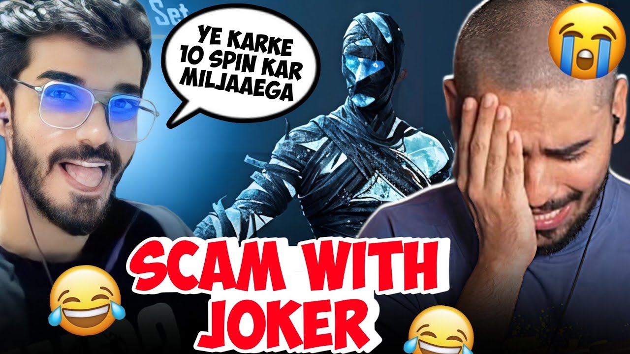 WHEN SNAX SCAMMED JOKER😭 *LOOT LIYA PURA*🥲