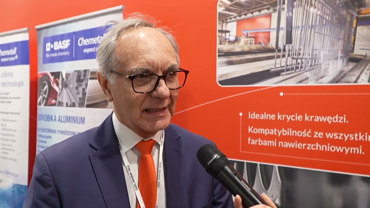 WYWIAD MAREK BUDZISZEWSKI CHEMETALL TARGI POLAND COATINGS EXPO 2024| Ptak Warsaw Expo