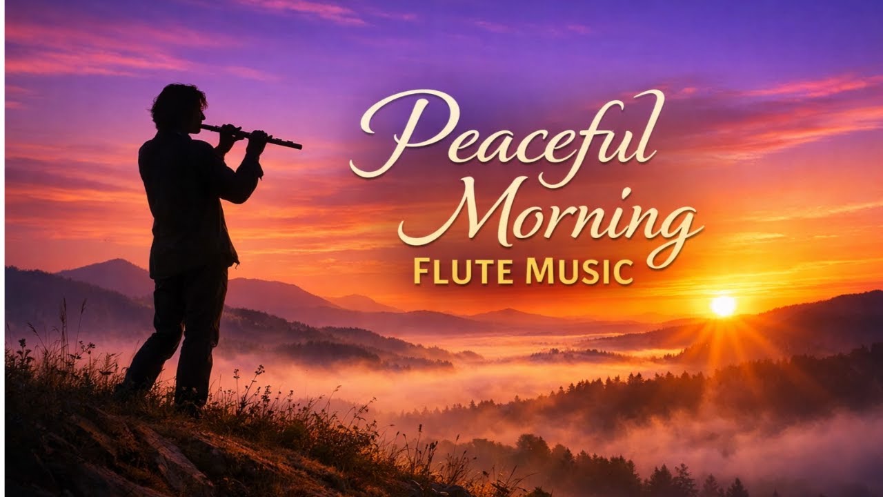 Gentle Flute Music for a Peaceful Morning & Positive Energy