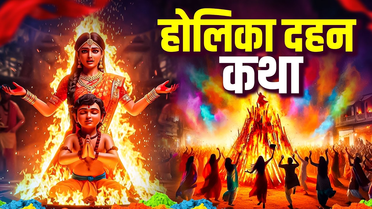 होलिका दहन कथा - Holika Dahan Katha -  Holika & Prahlad Ki Kahani - Sanjay Gulati @EktaraBhajan