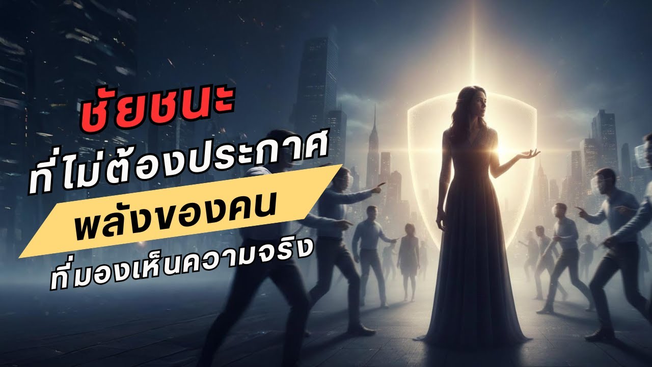 ชัยชนะที่ไม่ต้องประกาศ: พลังของคนที่มองเห็นความจริง