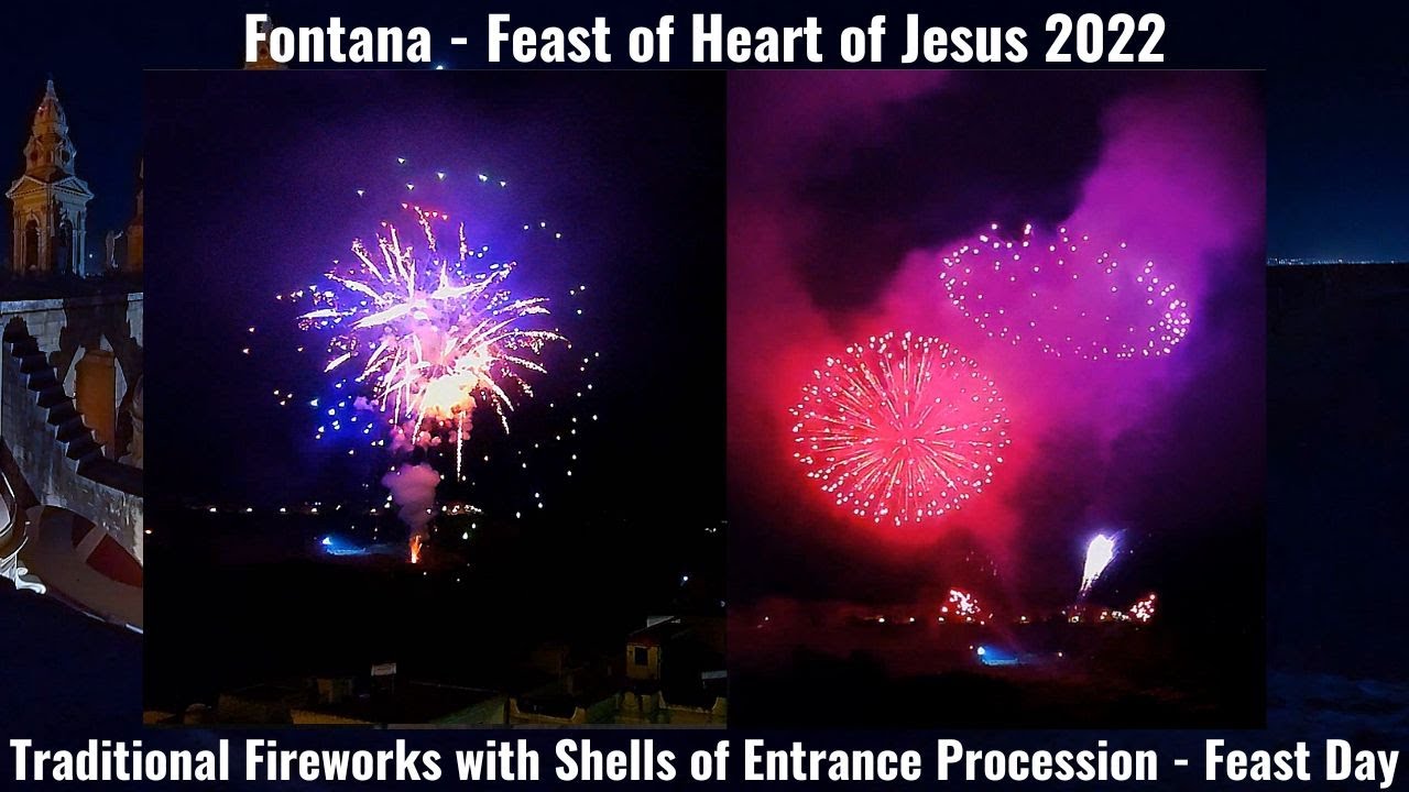 2022 / Fontana / Festa ta' Qalb ta' Ġesu' / Kaxxa Infernali bil-Blalen tad-Dħul il-Purċissjoni