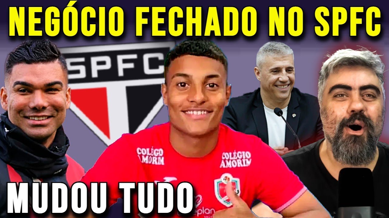 ACERTADO!!! SPFC TEM REVIRAVOLTA GIGANTESCA E SURPREENDE A TORCIDA! MUDANÇA NO SÃO PAULO AGORA!