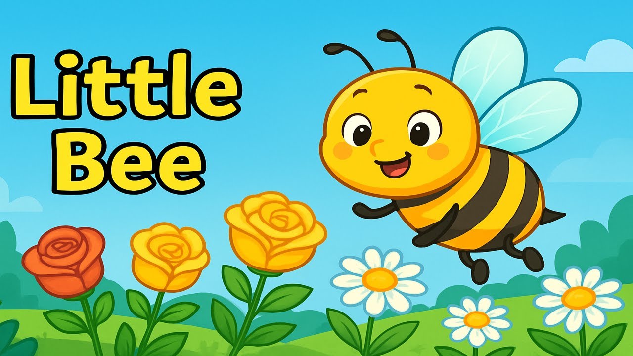 The Busy Little Bee | Nursery Kids Song