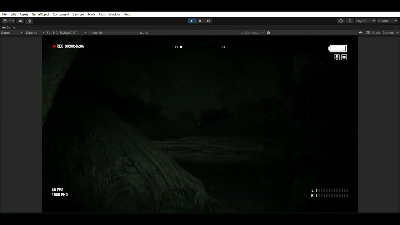 A glimpse of my next Horror Game made in Unity