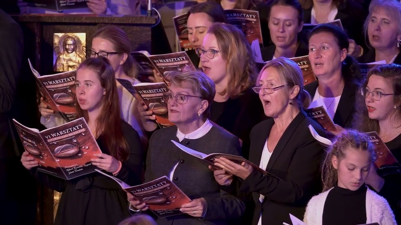 Dwa utwory z koncertu wieńczącego warsztaty liturgiczno-muzyczne w Zielonej Górze.
