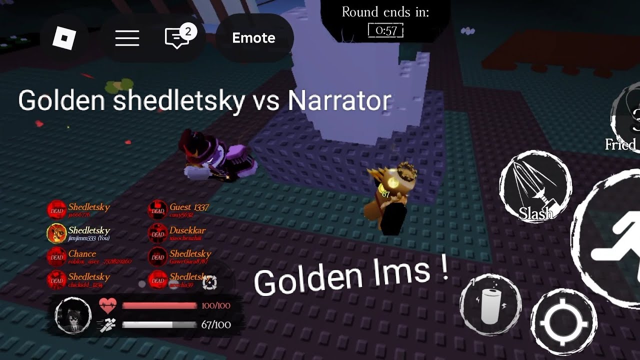 All new golden lms (Narrator vs golden shedletsky)#forsaken #forsakenroblox #roblox 
