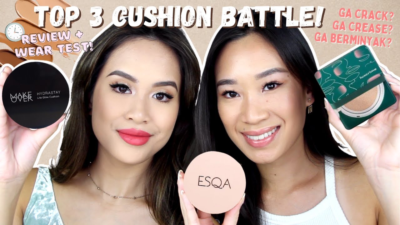 TOP 3 CUSHION BATTLE! | Esqa vs. Luxcrime vs. Makeover