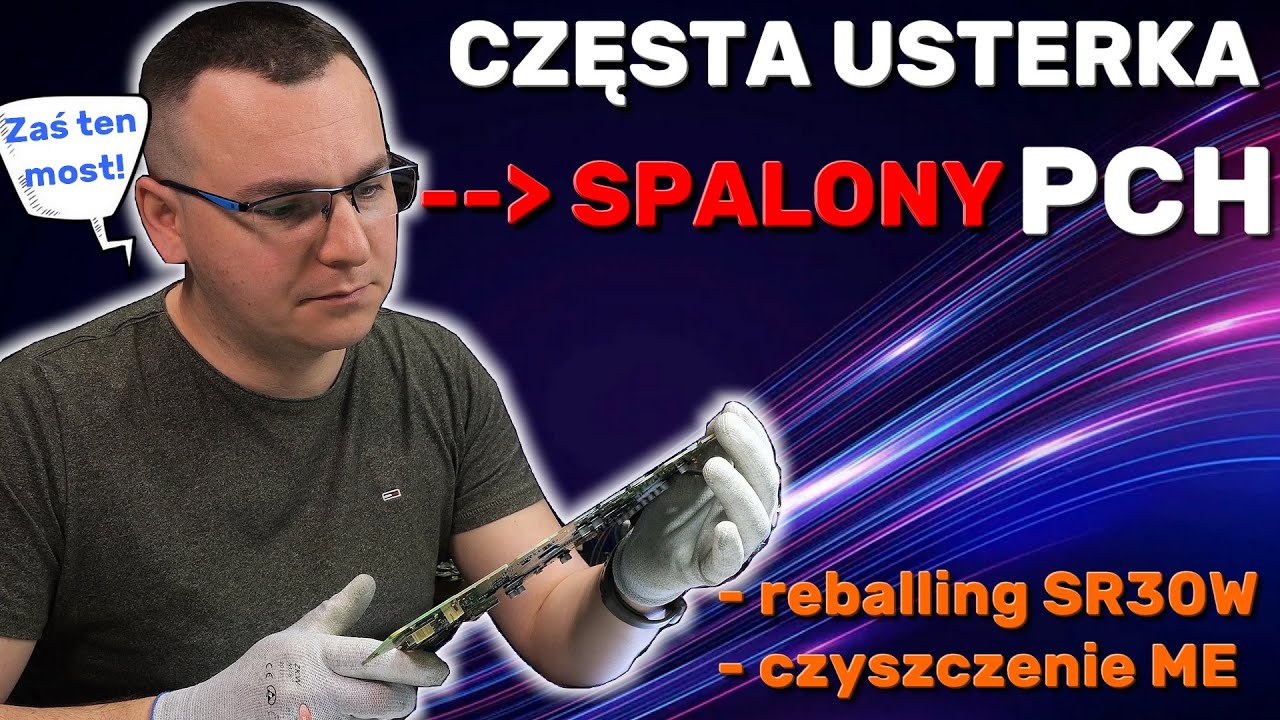 56-minutowy SHORT :D Wymiana PCH INTEL HM170 + czyszczenie ME REGIONu.