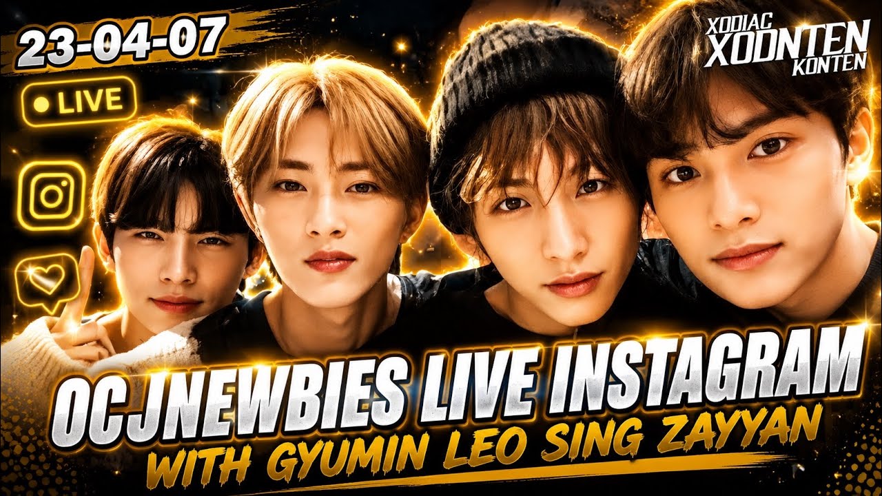 OCJNEWBIES LIVE WITH ZAYYAN SING LEO AND GYUMIN (SIARAN ULANG)