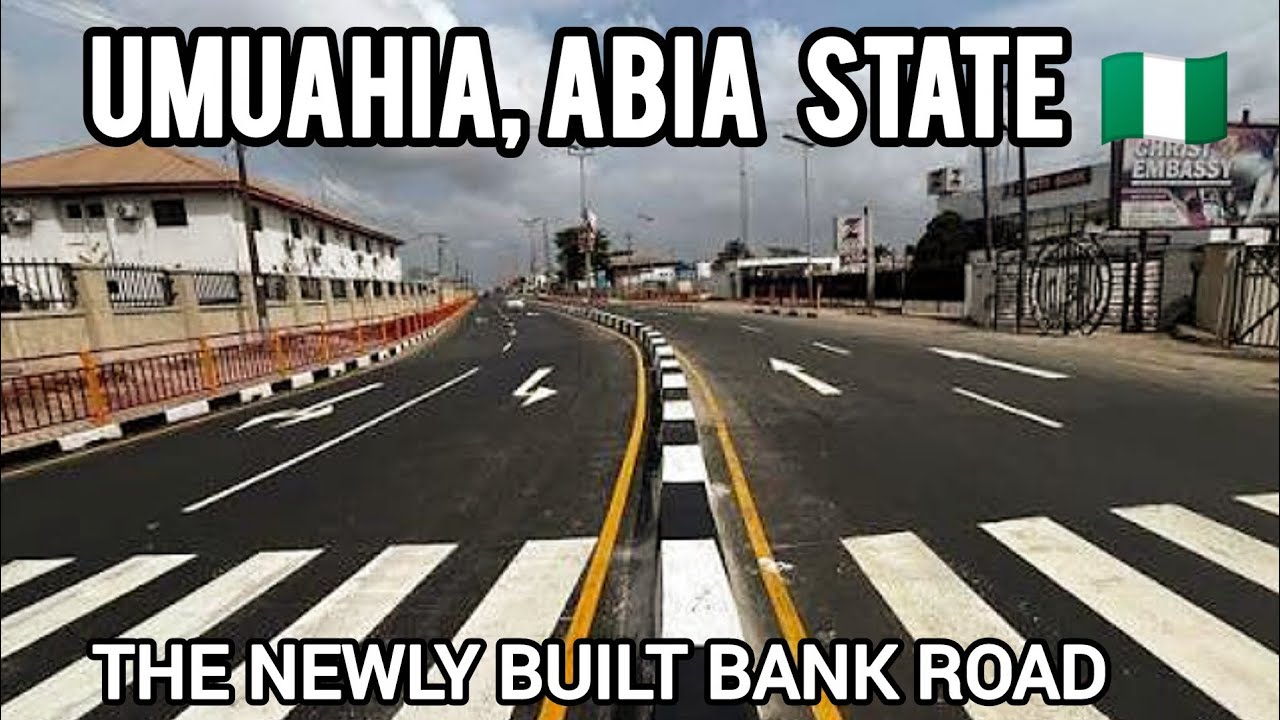 UMUAHIA ABIA STATE 🇳🇬 IN 2026, NEWLY BUILT BANK ROAD 😲#abiastate#nigeria#viralvideo#igboamaka#latest