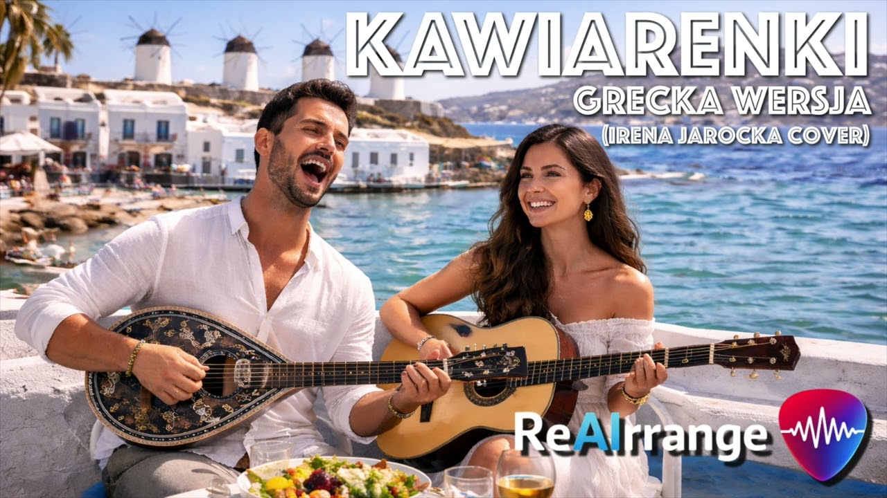 Kawiarenki - Grecka wersja 🇬🇷 (Irena Jarocka Cover) - ReAIrrange