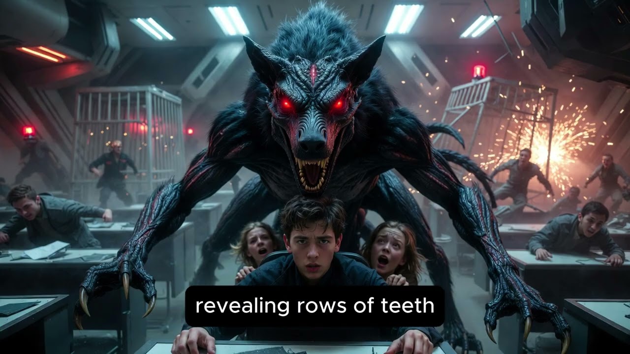 Alien Predator Escaped… But Submitted to a Human 😳