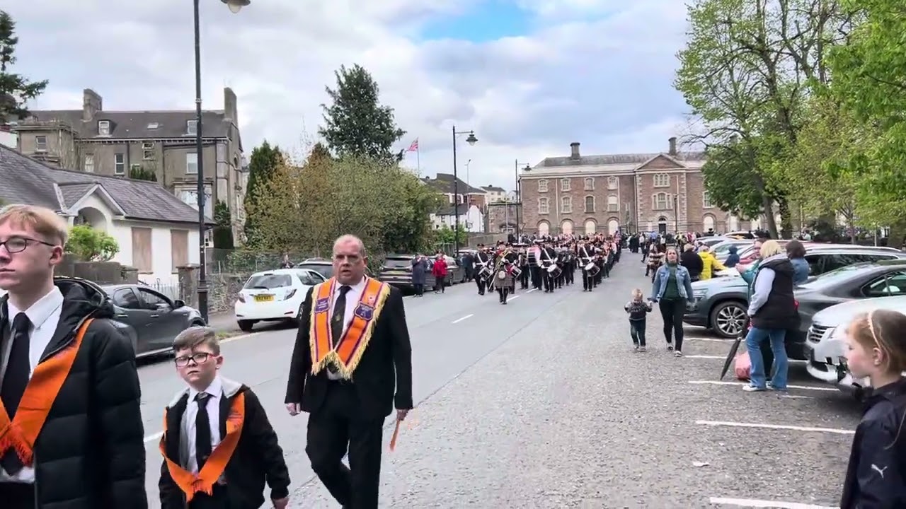 Aghavilly Accordion Band (4) @ Junior Grand Orange Lodge 50th Anniversary Parade - Armagh