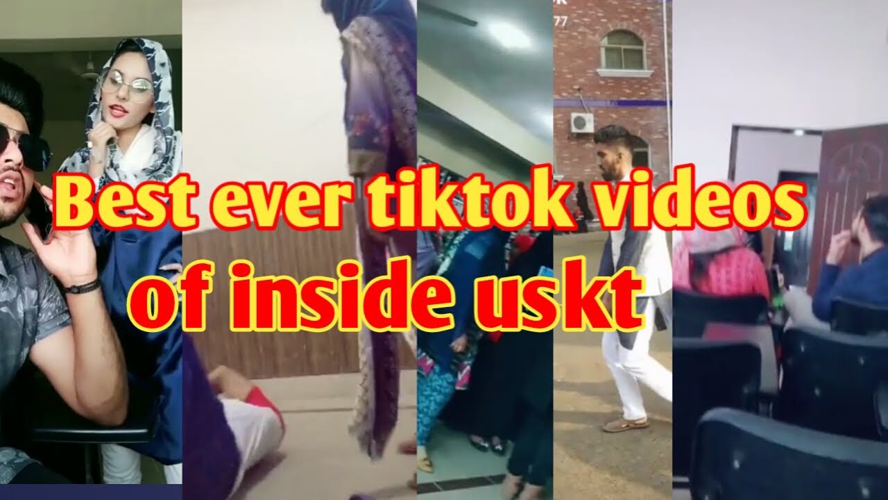 Inside uskt best tiktok videos || tiktok funny || watch till end || University of sialkot
