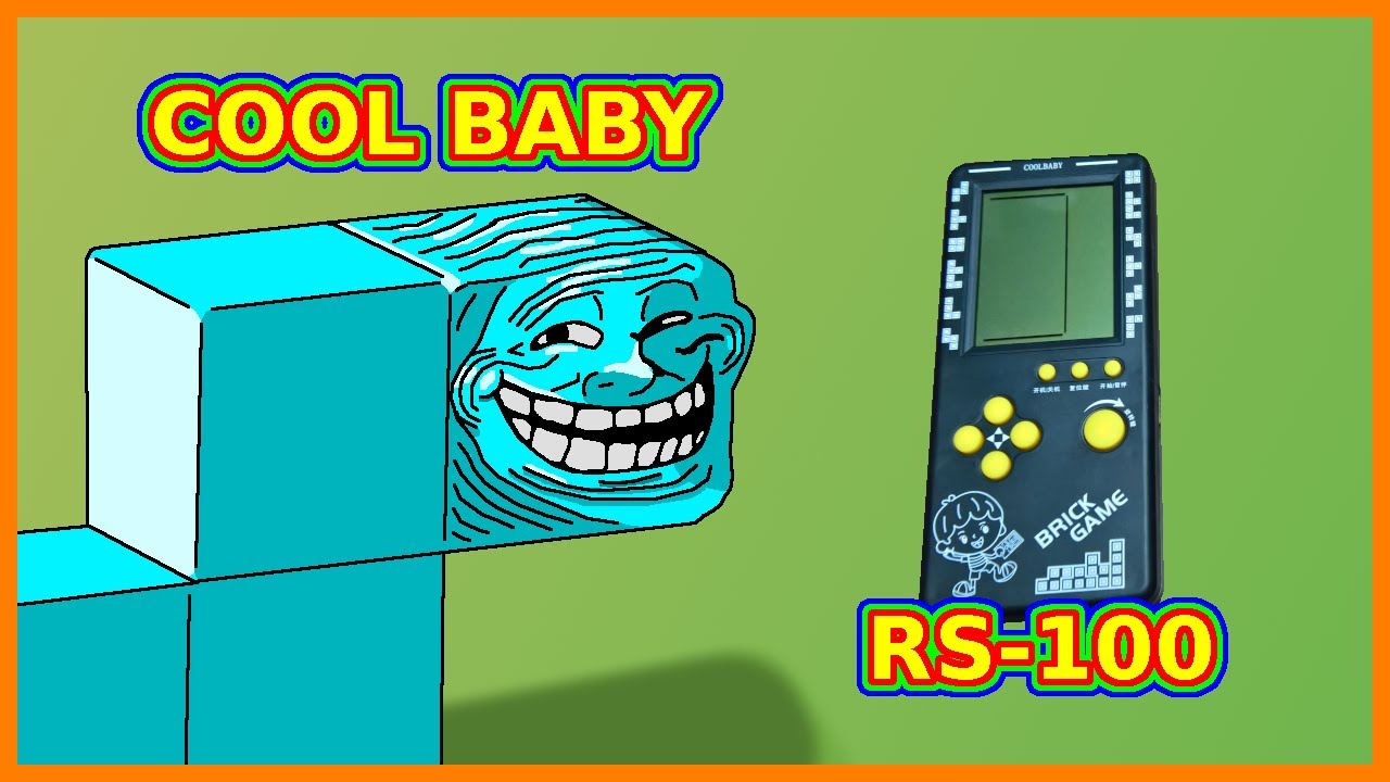 🎲 brick game 9999 in 1 2021 cool baby RS 100 🎲 M0069