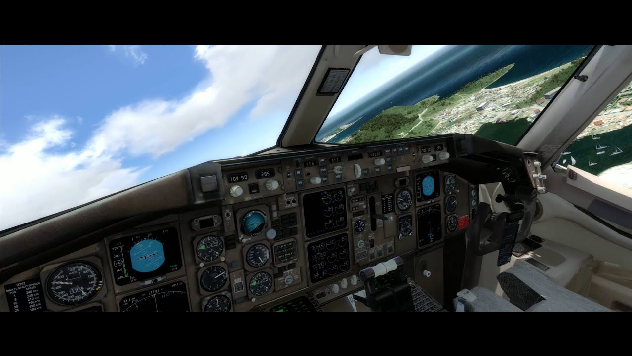 Prepar3D V3.1 pro pluss QW757 takeoff on TNCM online at ivao on a bussyday