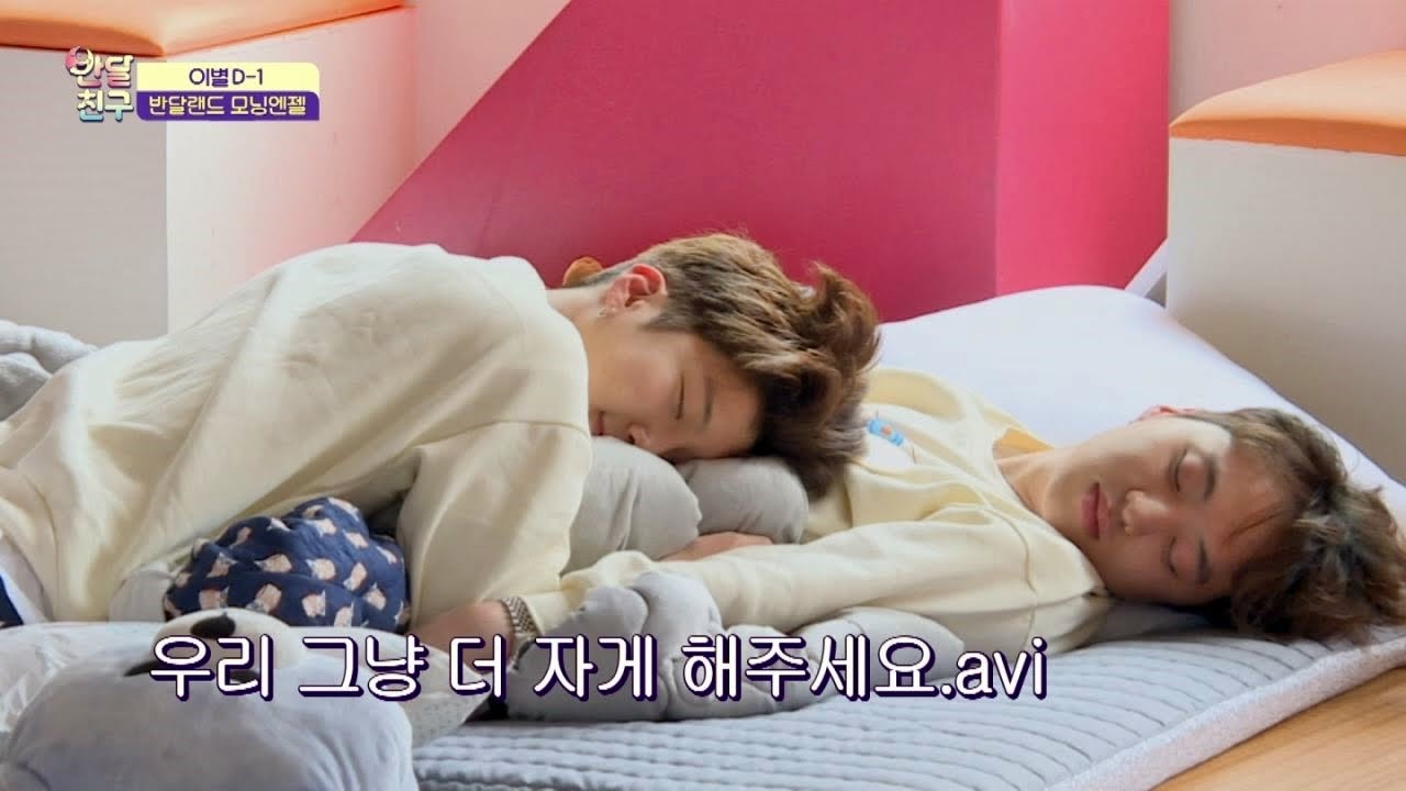 승승커플의 모닝허그♡ 우리 그냥 더 자게 해주세요.avi 반달친구 12회