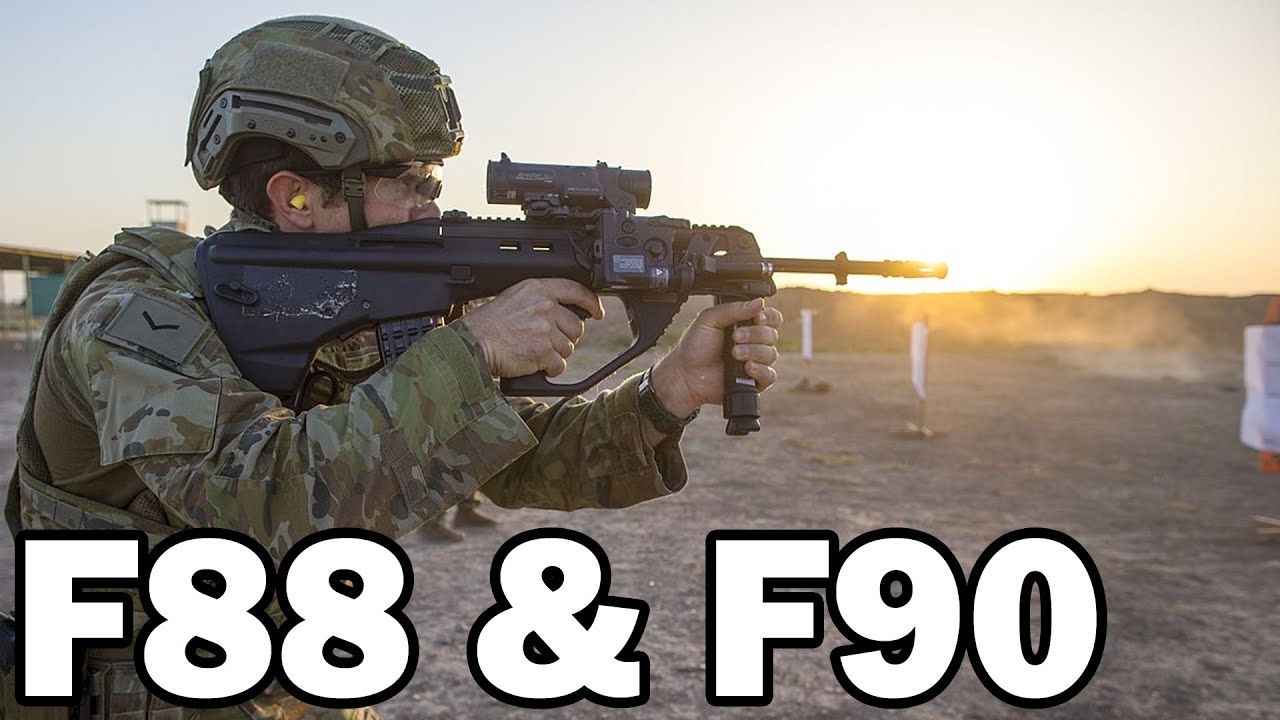 F88 & F90 Pourquoi l’Australie a choisi le Steyr AUG (et pourquoi la France n’a pas adopté le F90) ?